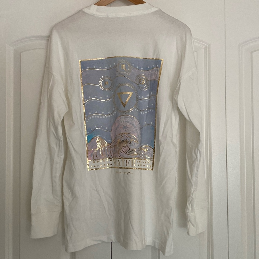 NWOT Spiritual Gangster Water Around Long Sleeve Tee XS